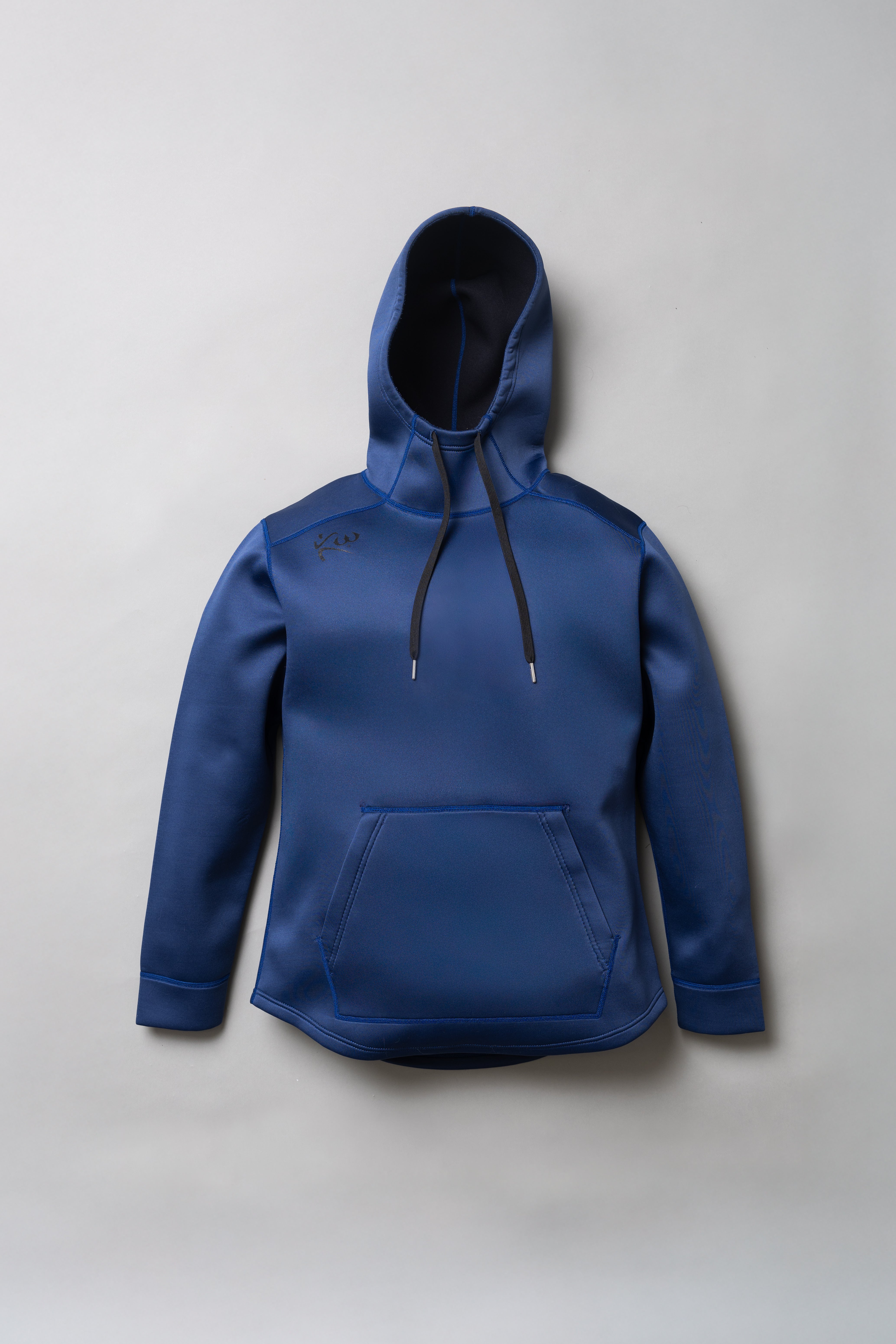 Blue Drawstring Sauna Hoodie – Kutting Weight Sauna Suits