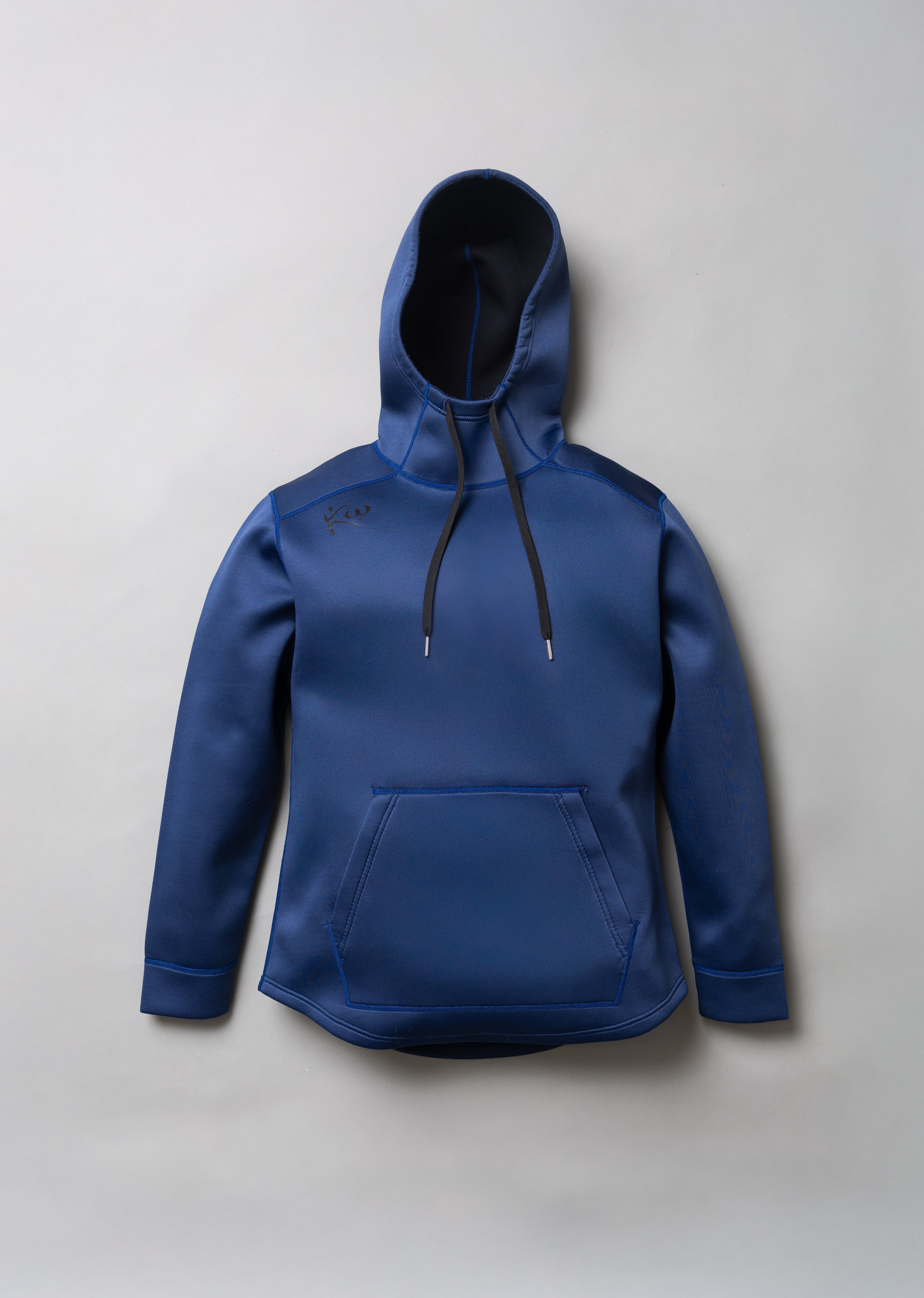 Blue Drawstring Sauna Hoodie