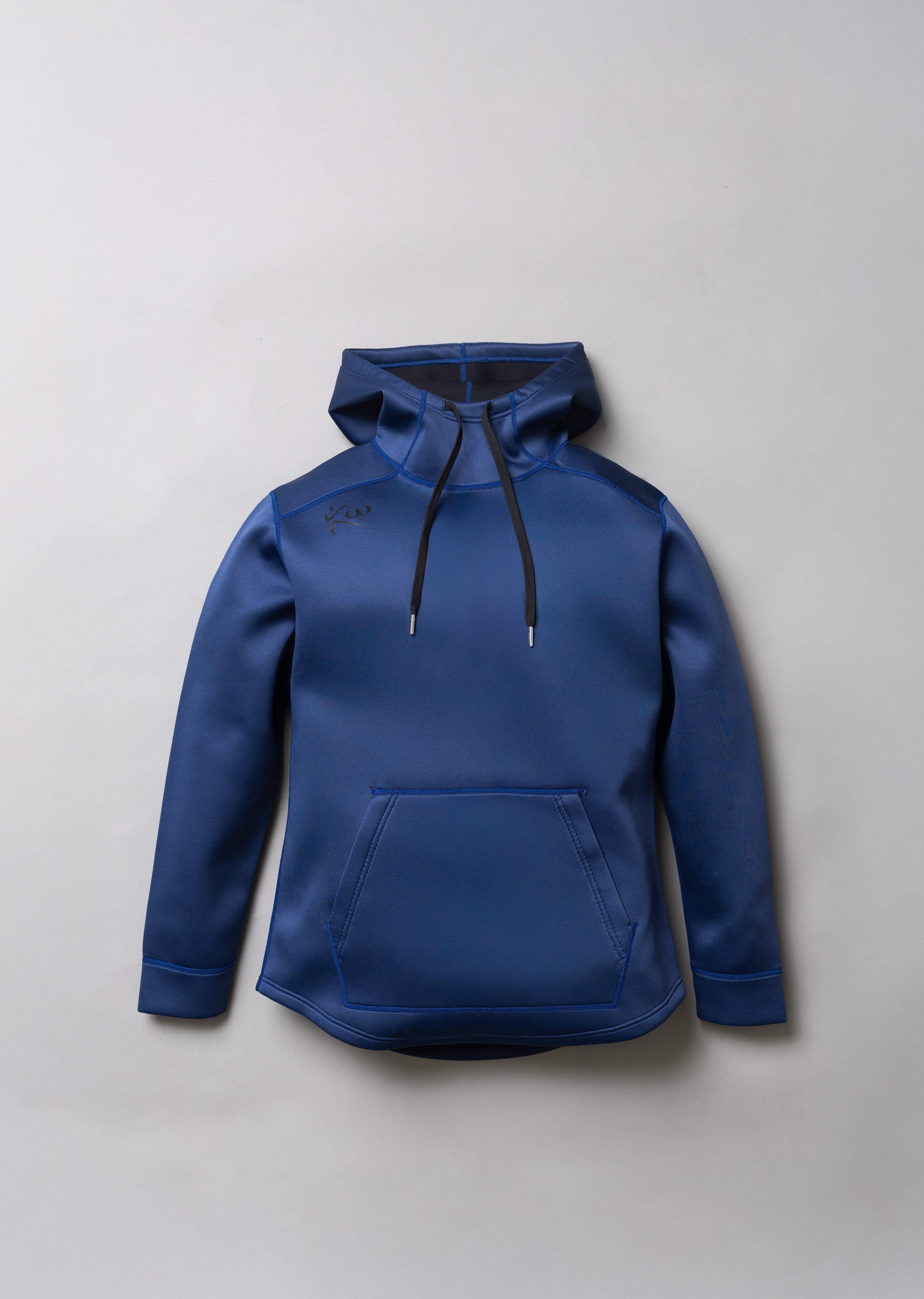 Blue Drawstring Sauna Hoodie