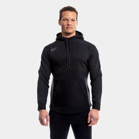 Black Drawstring Sauna Hoodie