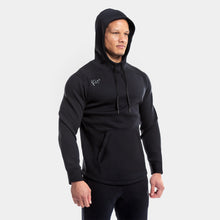 Black Drawstring Sauna Hoodie