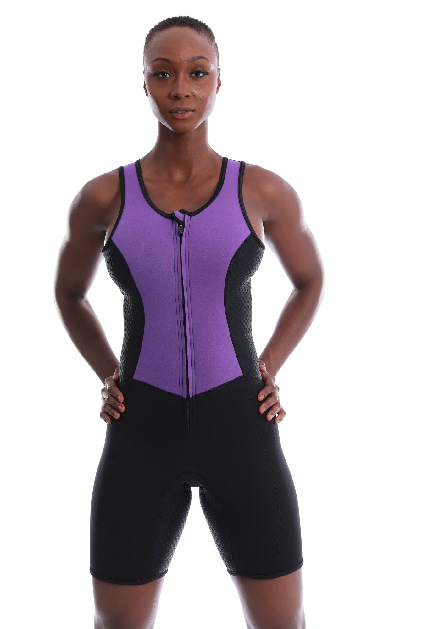 QUAFORT Full Body Shapewear Sauna Suit Neoprene Weight Loss Gym Shapers  with