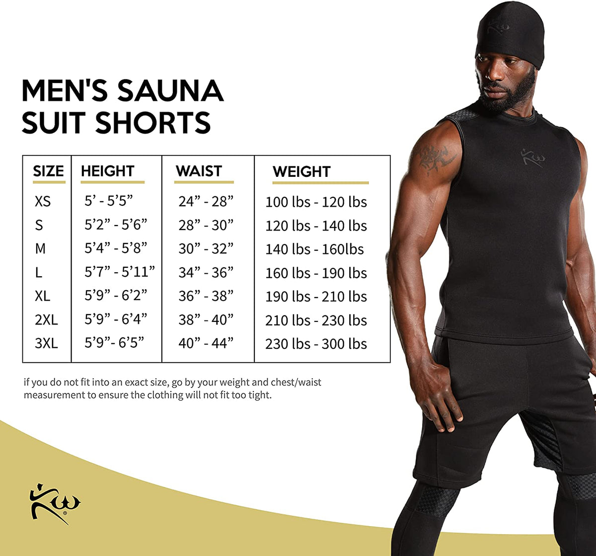 Neoprene Sauna Suit Shorts | Weight Loss | Cutting Weight